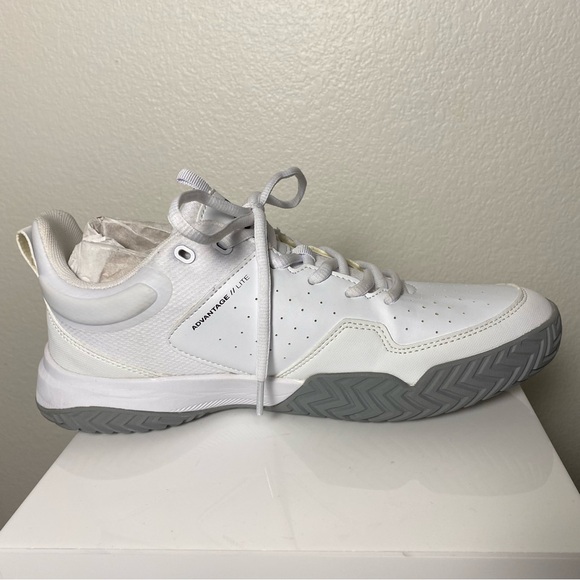 NWOB Prince Men's Advantage Lite 3 Ortholite White Tennis Shoes Size 9.5 - Picture 6 of 11